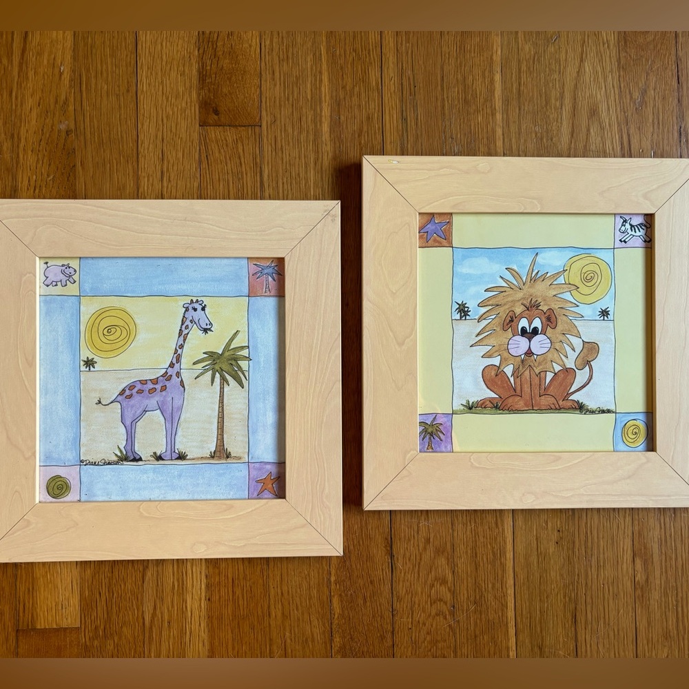 Animal Prints in frame